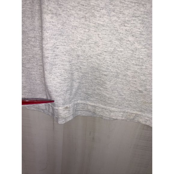 Vintage 80s-90s University Of Michigan Heather Gray Graphic T Shirt Unisex Large - Picture 9 of 16